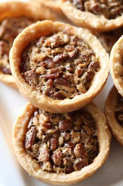 mini pecan pies
